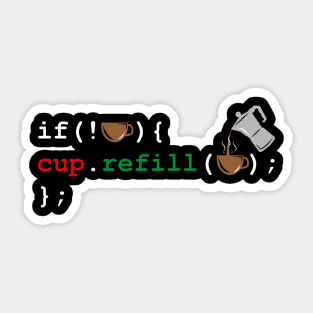 Funny Programmer Software Developer Sticker